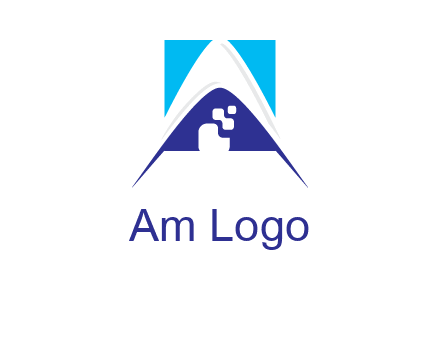 letter A logo