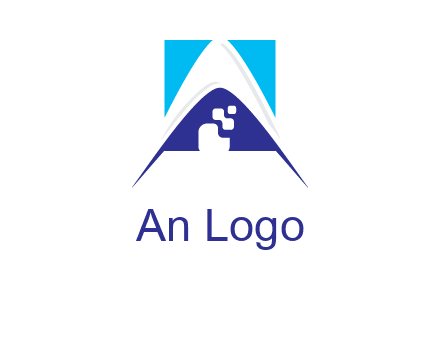 letter A logo