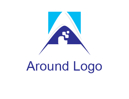 letter A logo