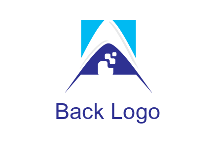 letter A logo
