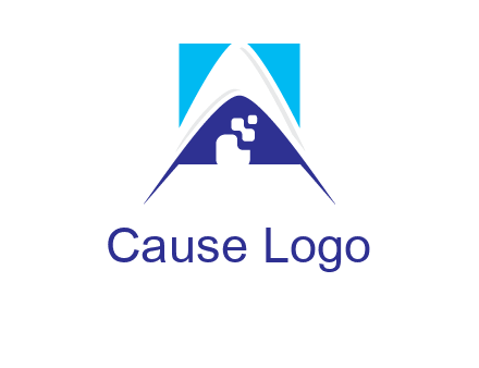 letter A logo