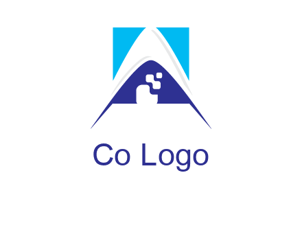 letter A logo