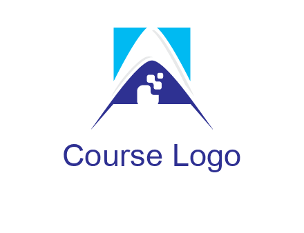 letter A logo