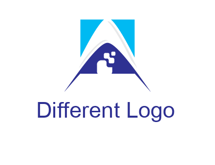 letter A logo