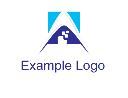 letter A logo