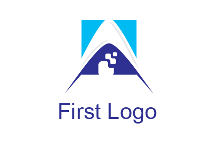letter A logo