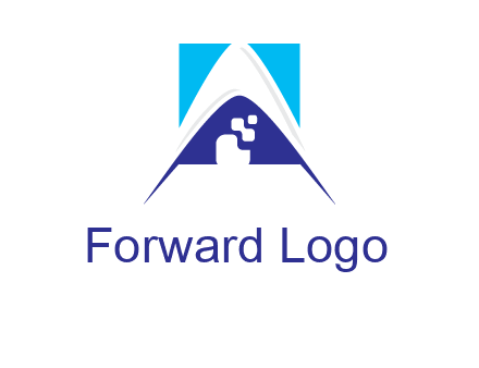 letter A logo