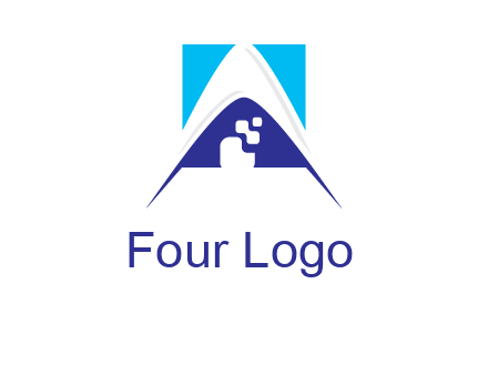 letter A logo