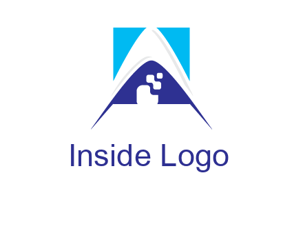 letter A logo