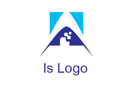 letter A logo