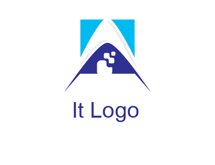 letter A logo