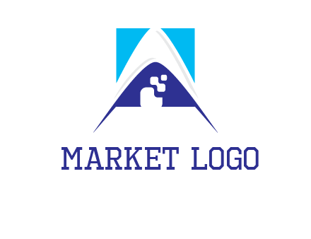 letter A logo