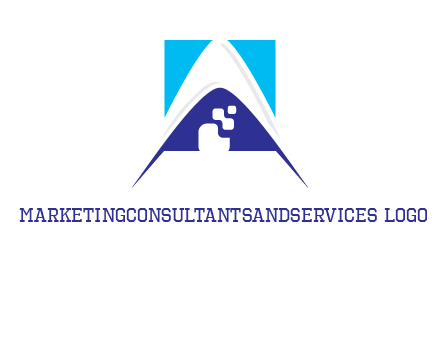 letter A logo
