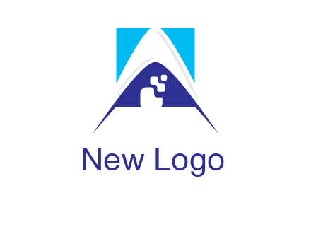 letter A logo