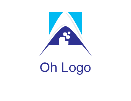 letter A logo