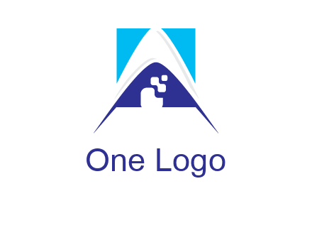 letter A logo