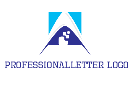 letter A logo