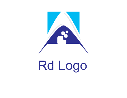 letter A logo