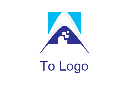 letter A logo