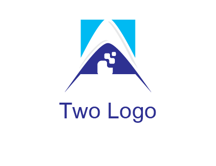 letter A logo