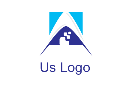 letter A logo
