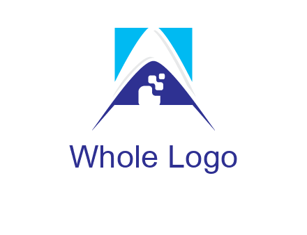 letter A logo