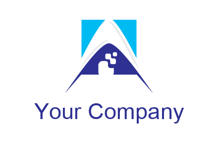 letter A logo