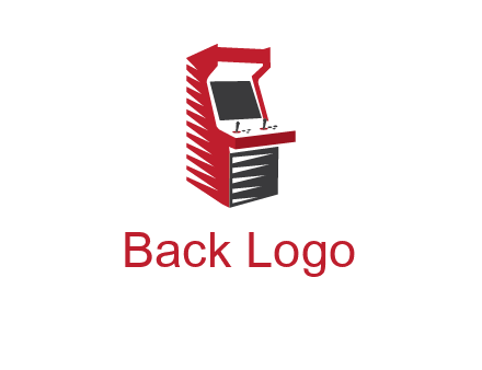 gaming logo displaying a slot machine