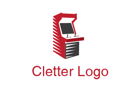gaming logo displaying a slot machine