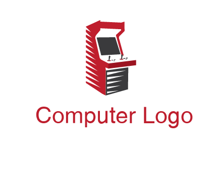 gaming logo displaying a slot machine