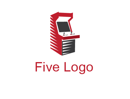 gaming logo displaying a slot machine