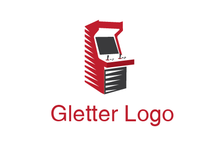 gaming logo displaying a slot machine