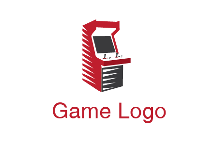 gaming logo displaying a slot machine