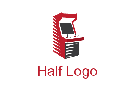 gaming logo displaying a slot machine