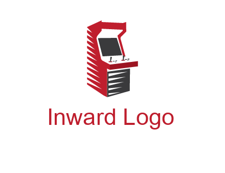 gaming logo displaying a slot machine