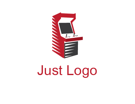 gaming logo displaying a slot machine