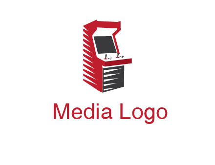 gaming logo displaying a slot machine