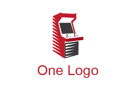 gaming logo displaying a slot machine