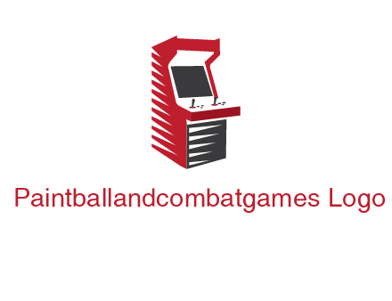 gaming logo displaying a slot machine