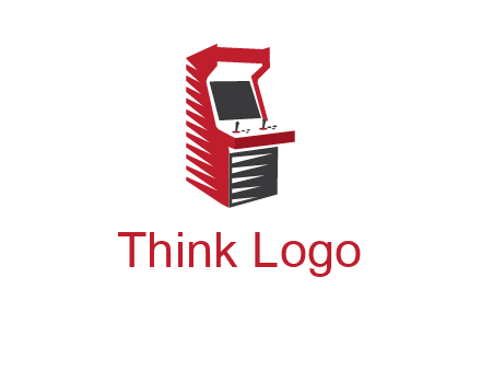 gaming logo displaying a slot machine