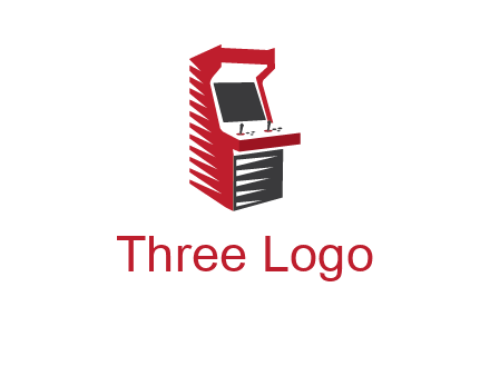 gaming logo displaying a slot machine