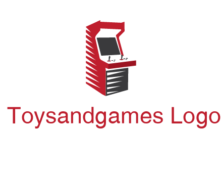 gaming logo displaying a slot machine