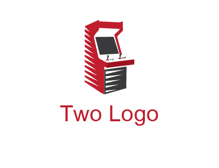 gaming logo displaying a slot machine