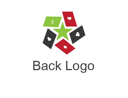 game cards with star in a logo