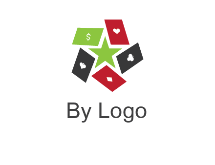 game cards with star in a logo