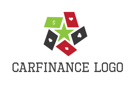 game cards with star in a logo