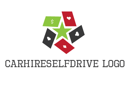 game cards with star in a logo