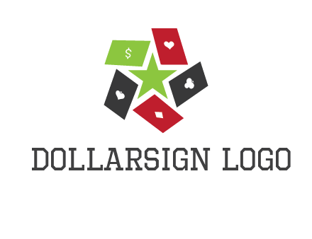game cards with star in a logo