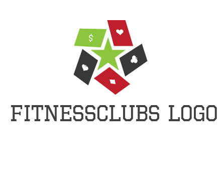 game cards with star in a logo