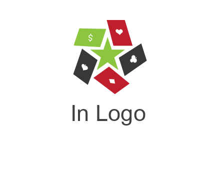 game cards with star in a logo